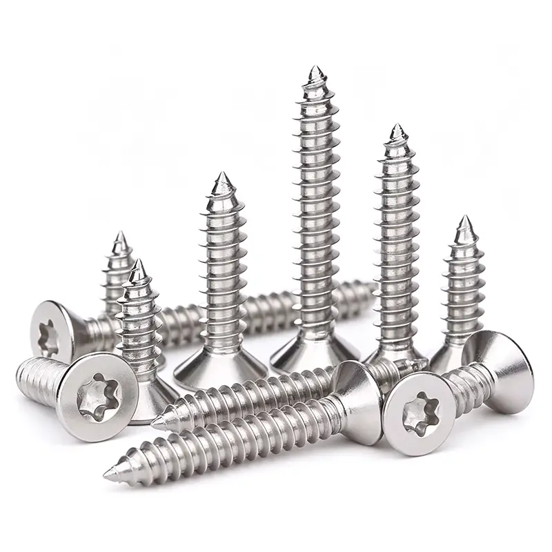ASME B18.6.3 Torx काउन्टरसङ्क सेल्फ-ट्यापिङ स्क्रू